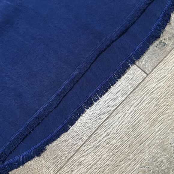 Maven West Peplum Navy Blue Tank Size XS - Picture 5 of 10